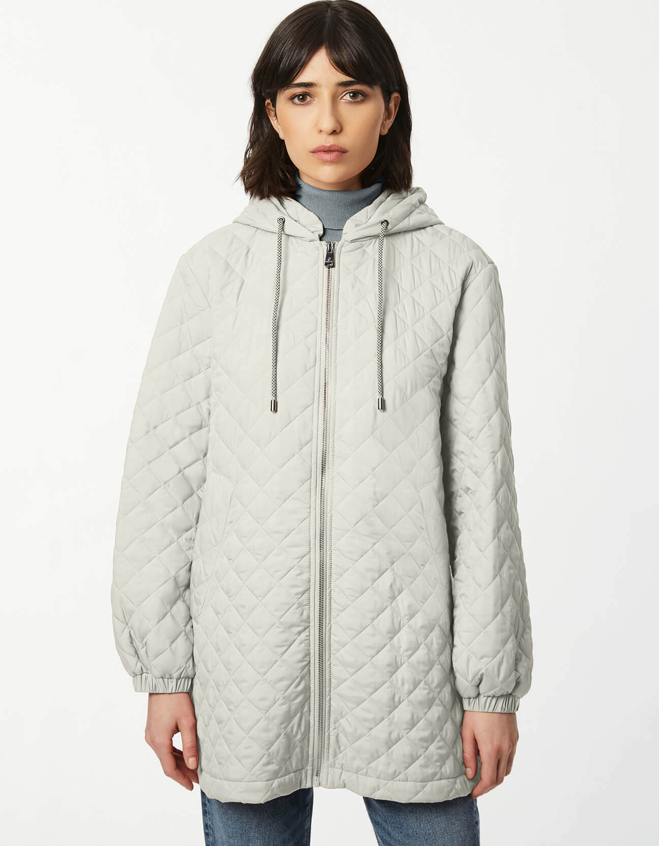 Lite Quilted Coat - Moon Glow - Bernardo