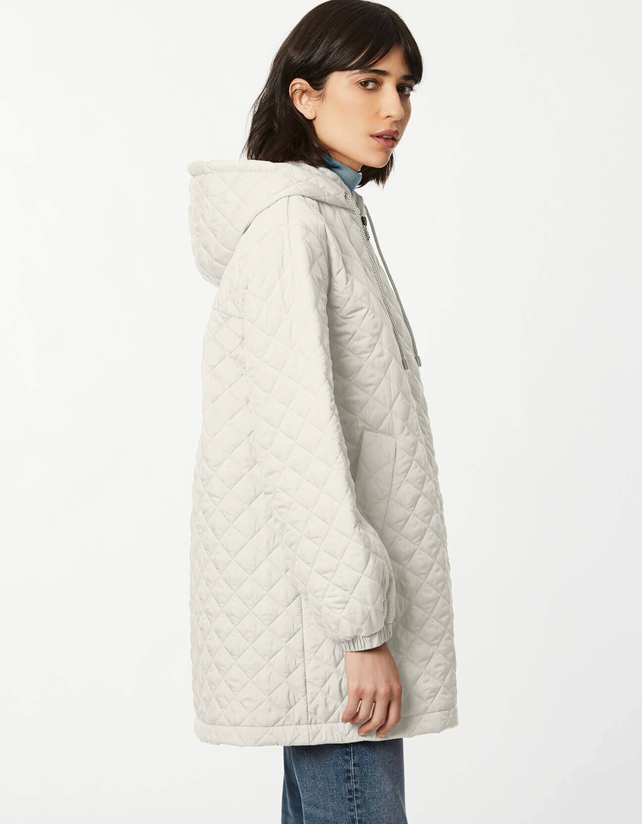 Lite Quilted Coat - Moon Glow - Bernardo