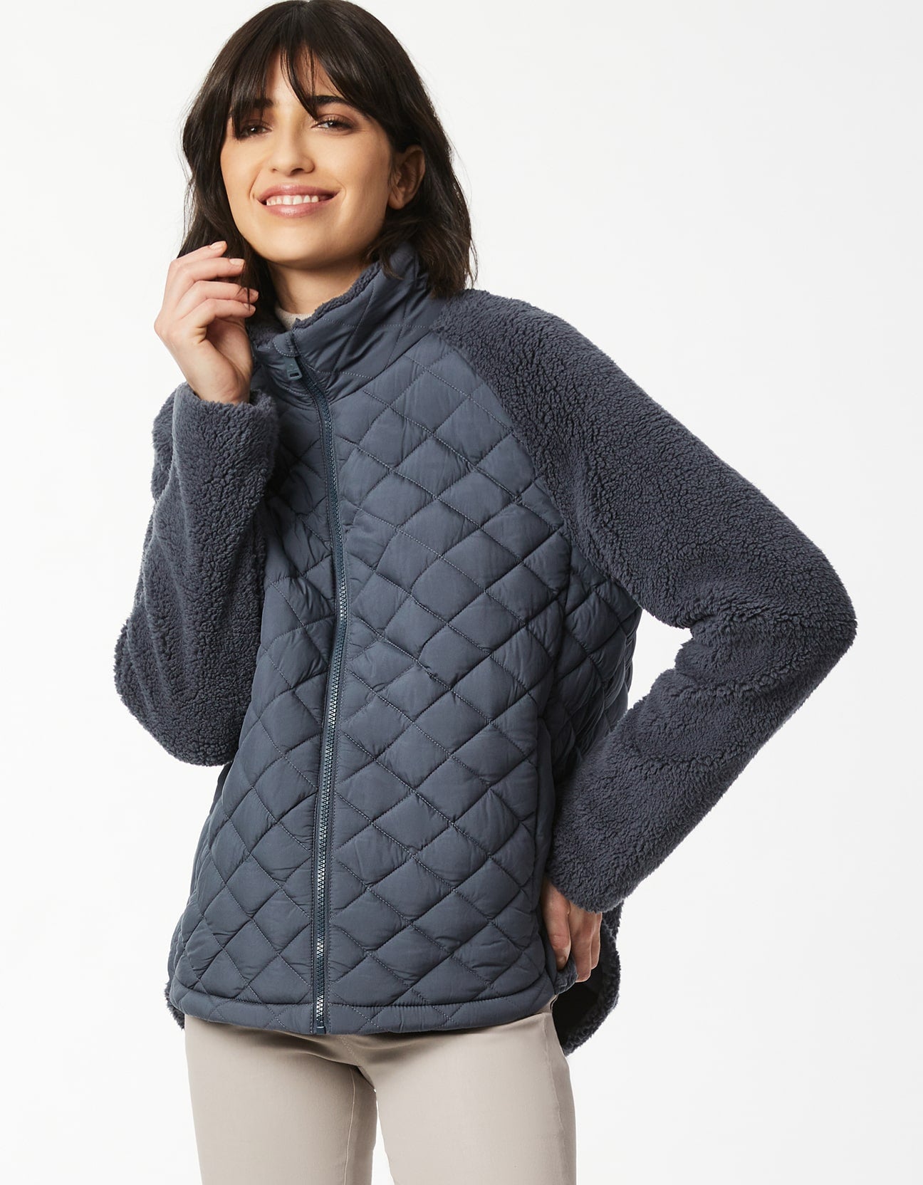 Teddy puffer on sale