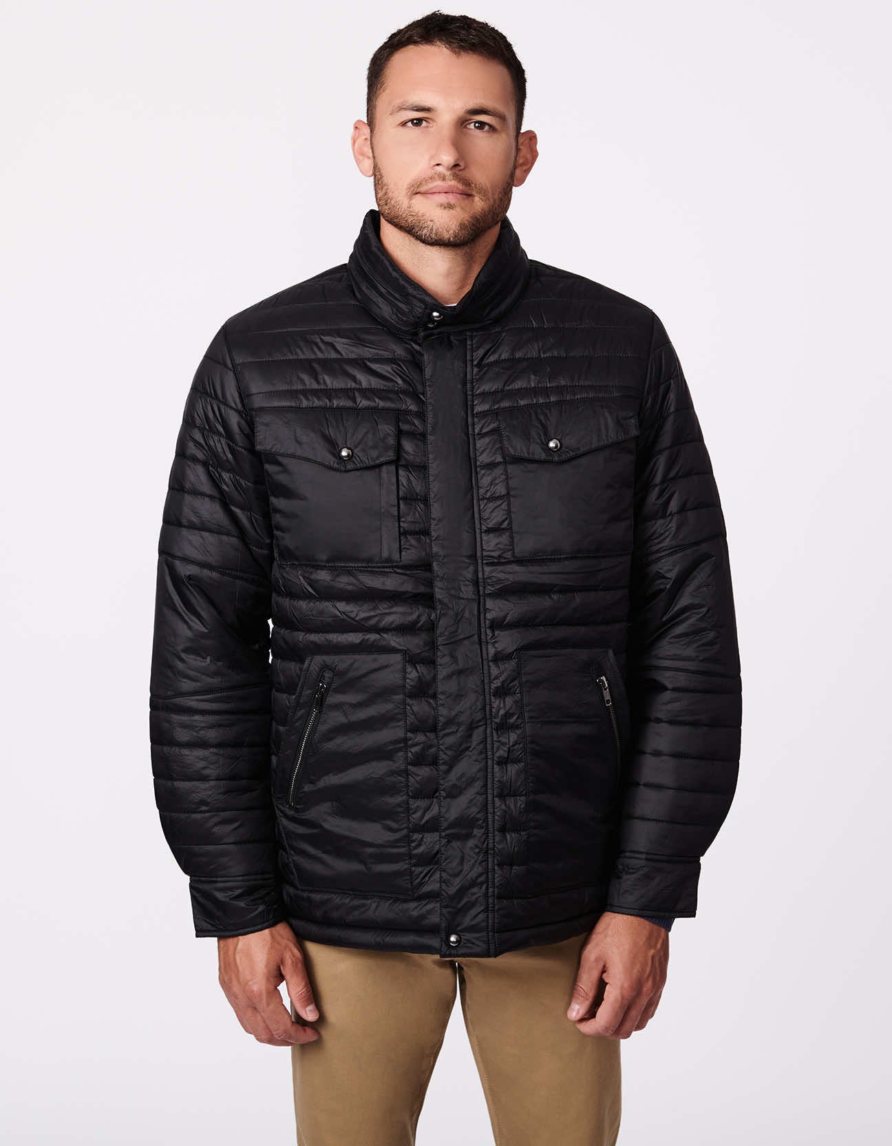 s Pocket Row Puffer Jacket