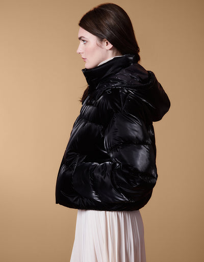 Two-Way Luxe Shine Puffer Jacket - Bernardo - Bernardo