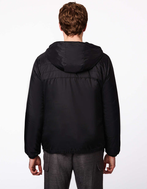 fashionable winterwear for men puffer jacket with heat keeping sustainable filler from recycled plastic bottles