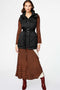 utility meets style in this semi fitted cargo safari vest for women that has been designed for comfort