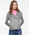 soft vegan suede moto jacket with asymmetrical styling and double snap wide lapel for an edgy womens jacket this spring